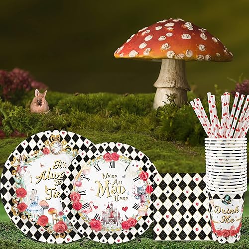 Miniatura 3 de Decoraciones de suministros para fiestas de reptiles juego de platos de papel y servilletas con tazas y pajitas para 24 invitados 120 piezas