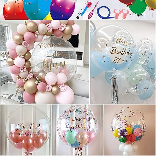 Miniatura 6 de Herramienta expansora de globos con herramientas de corbata, máquina de relleno de globos para cumpleaños y fiestas de boda