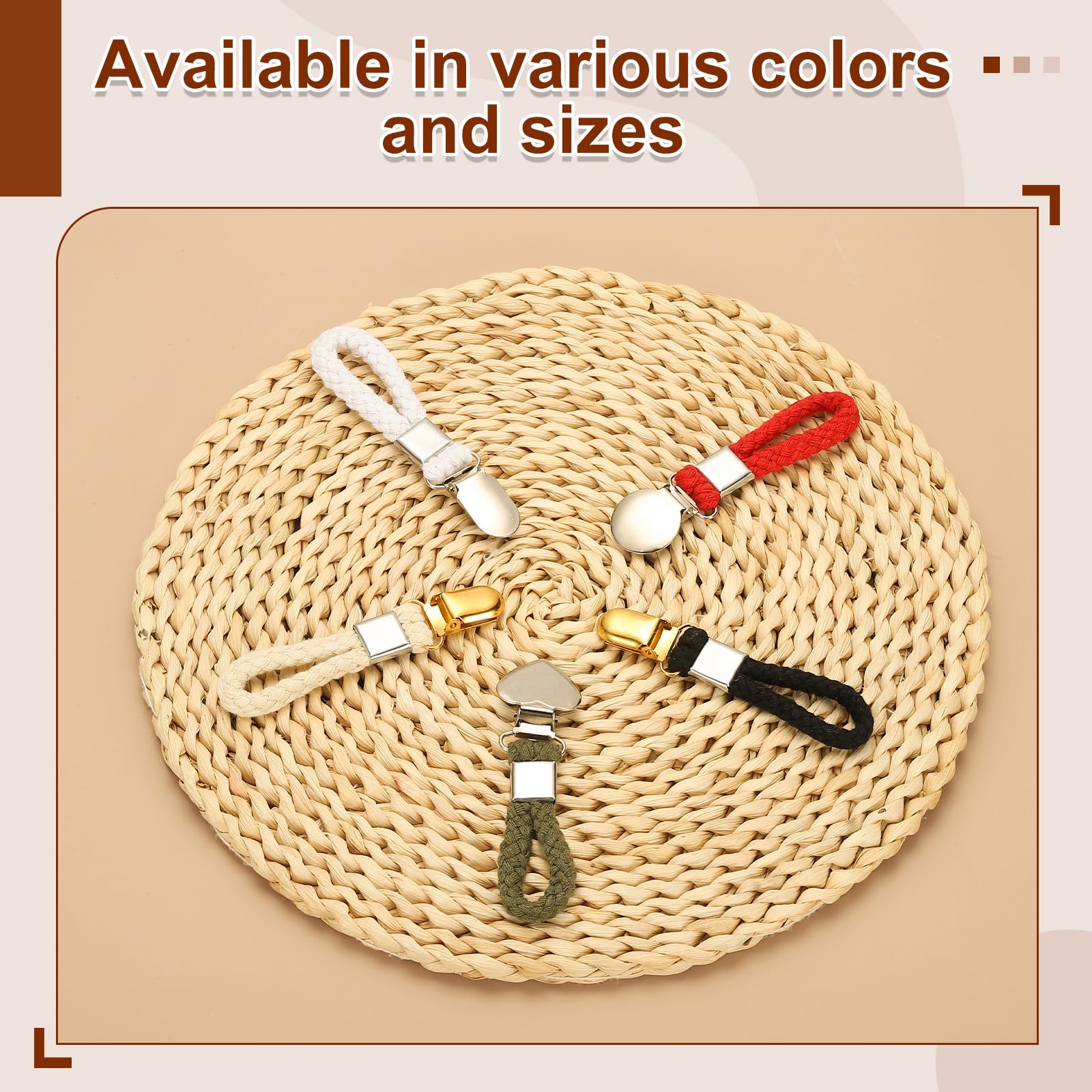 PATIKIL 5 Pcs Hanging Tea Towel Clips - Image 4
