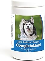 Vista 371 de Healthy Breeds Schnauzer miniatura todo en uno multivitamínico suave masticable 90