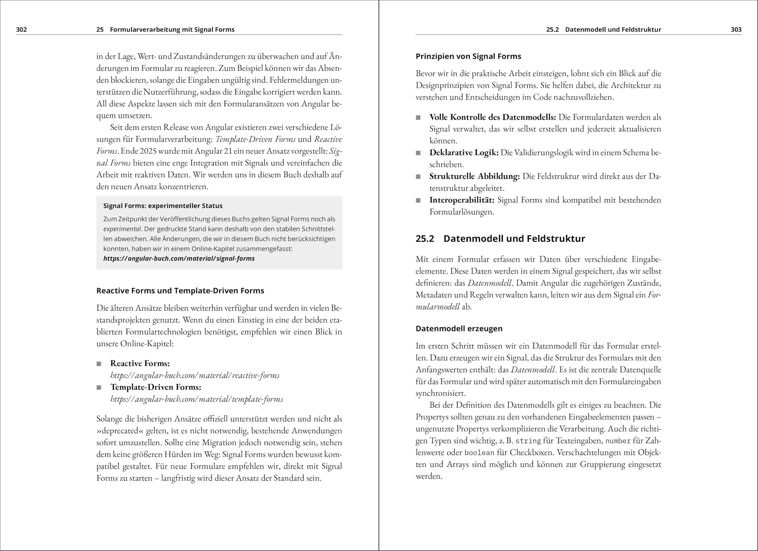 Angular: Das Praxisbuch – von den Grundlagen bis zur professionellen Entwicklung mit Signals