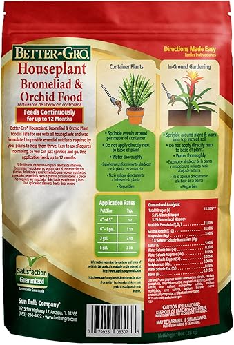 Miniatura 2 de Better Gro Orchids, bromelias y plantas de interior Alimentofertilizante para plantas de liberación lenta FERT25