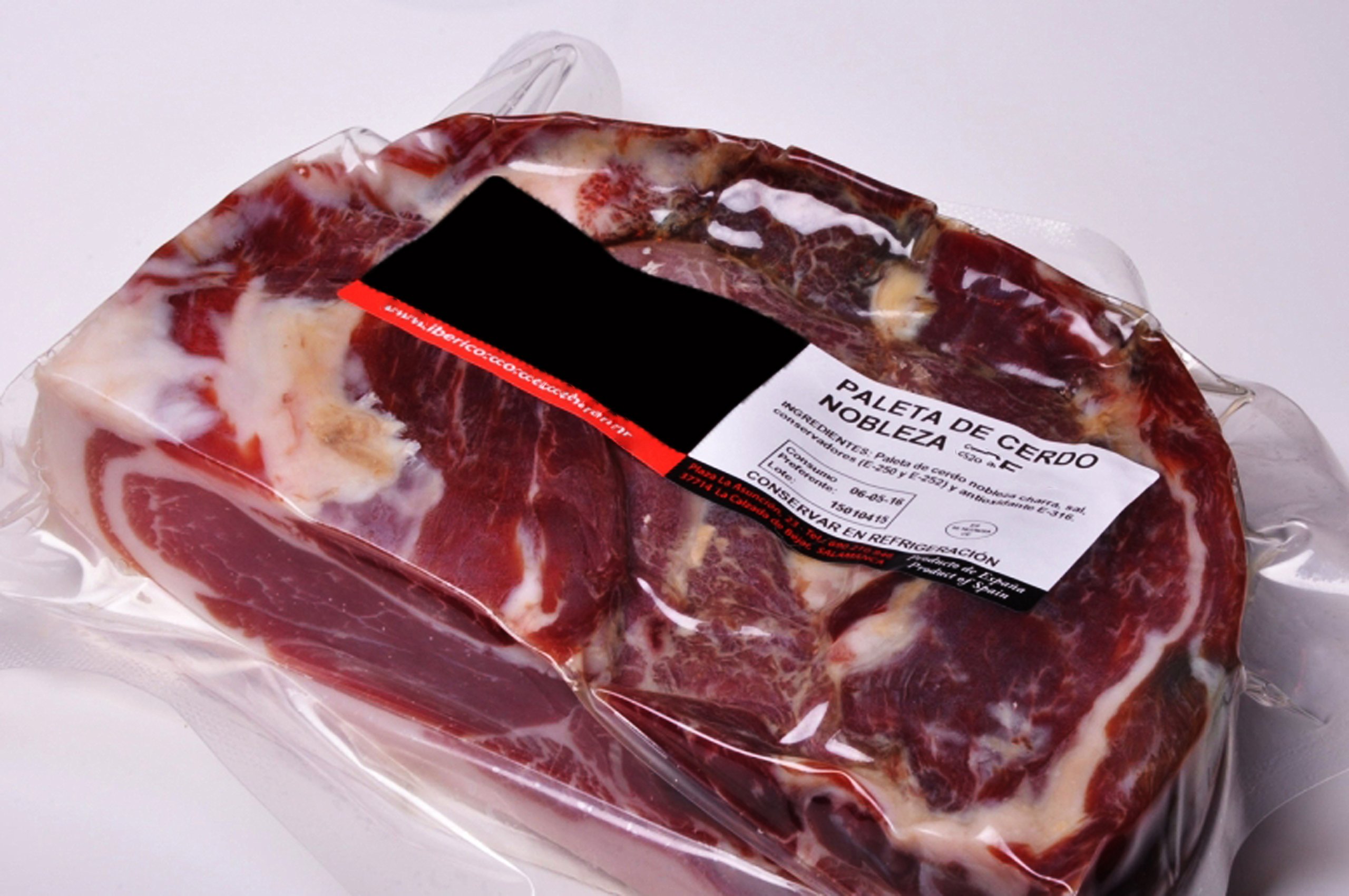 Centro de Paleta Iberica deshuesada de 2,5 kg