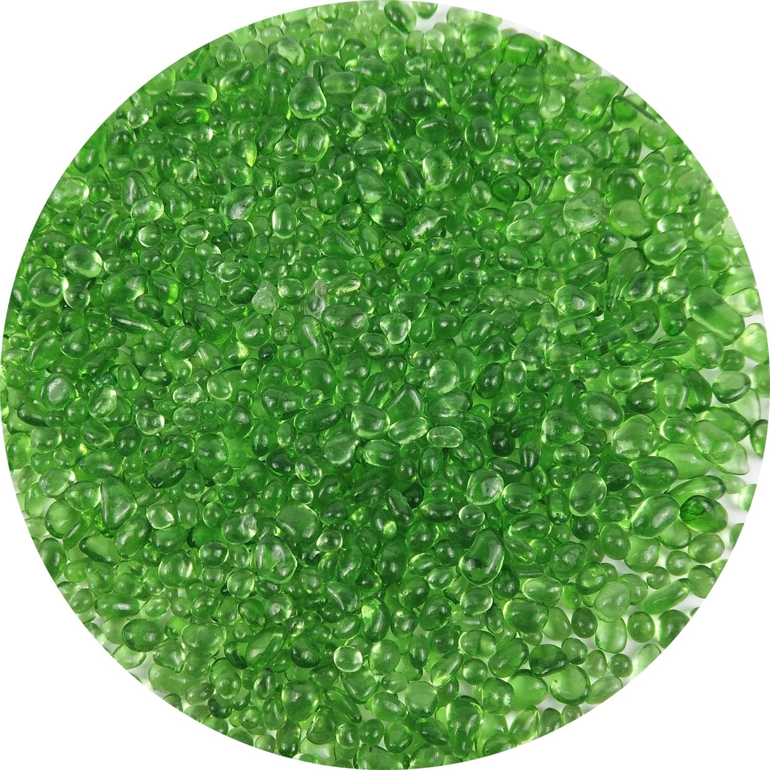 Lustering Decorative Round Flat Glass Beads,Glass Marbles