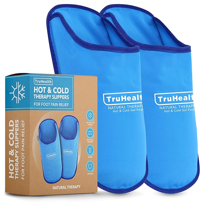 Buy TruHealth Ice Pack Slippers Foot Ice Pack, Foot Warmer, Foot Wrap