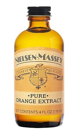 Nielsen Massey Pure Orange Extract, 4 FZ