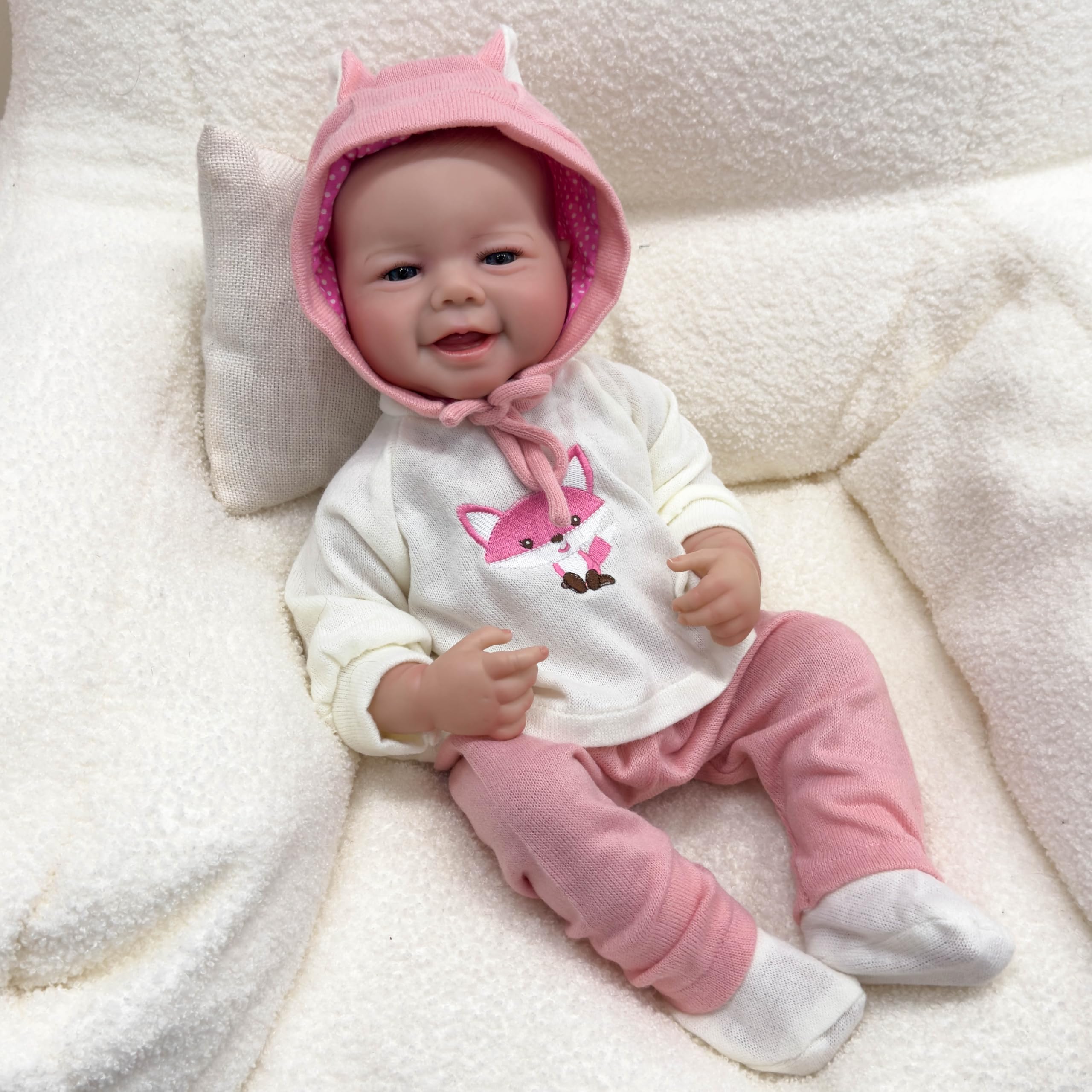 RXDOLL Real Life Reborn Baby Dolls Girl Muñecas De Silicona De Cuerpo Completo Realistas Para