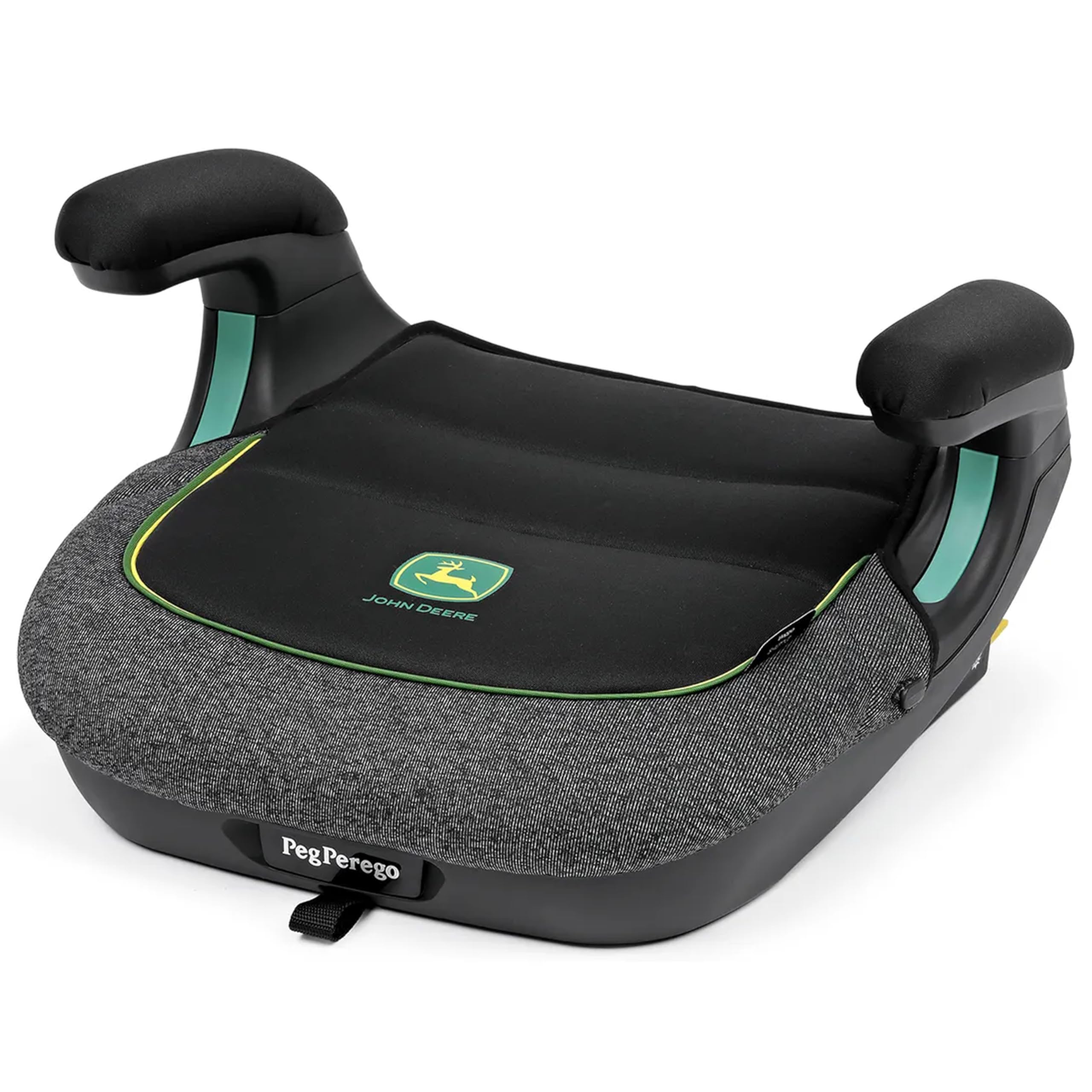 PEG Viaggio Shuttle Autositz, Auto-Sitzerhöhung mit ISOFIX für Kinder von 125 bis 150 cm (6-12 Jahre), 22-36 kg, John Deere