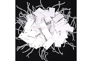 Shappy 300PCS with String Labels: 0.8 x 1.58 inches Price Marking Tags...