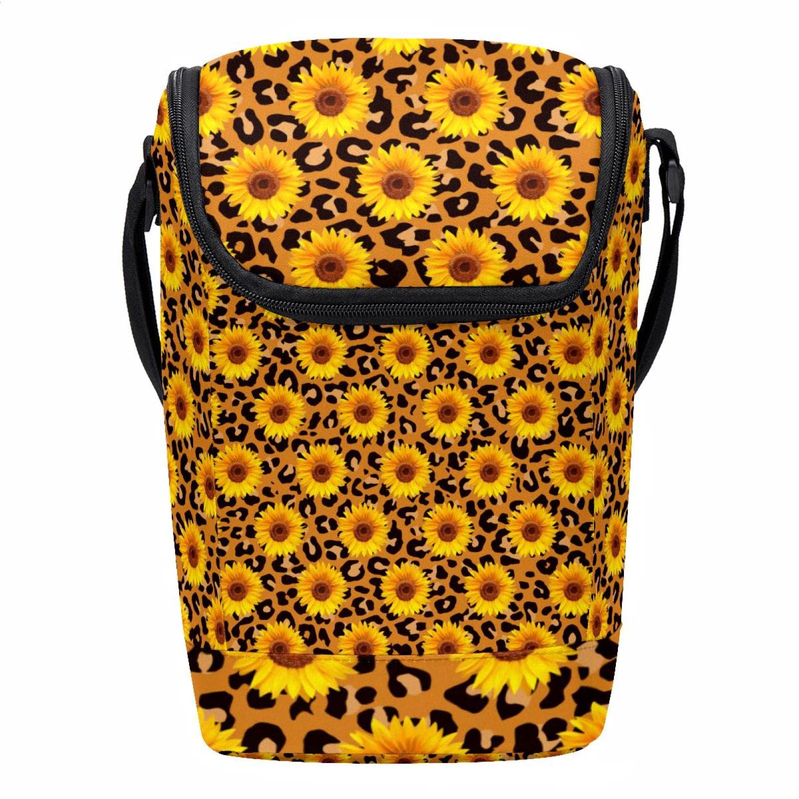 Lonchera para el trabajo portátil con interior impermeable que evita manchas de comida 1