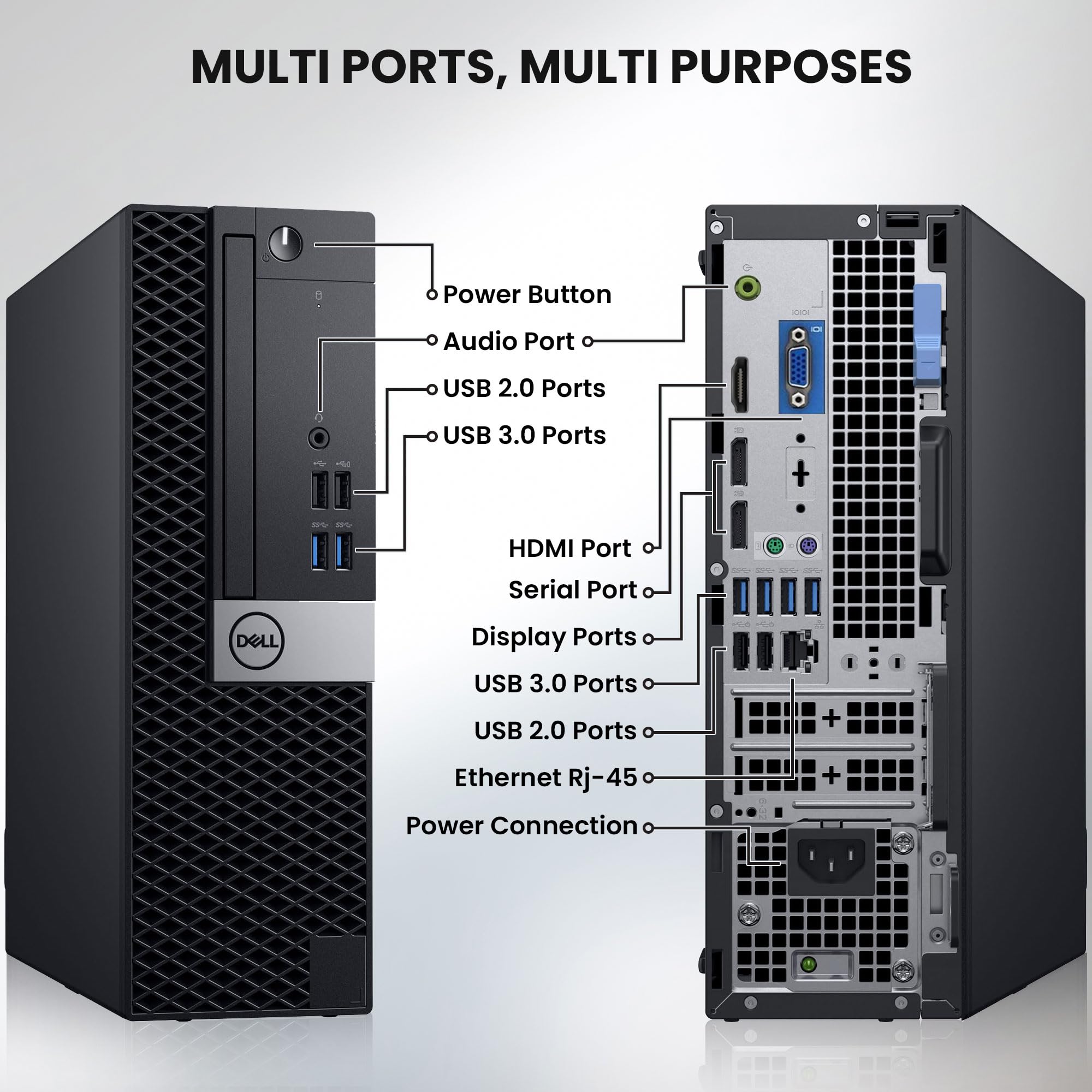Amazon.com: Dell OptiPlex Small Form Desktop Computer PC, Intel