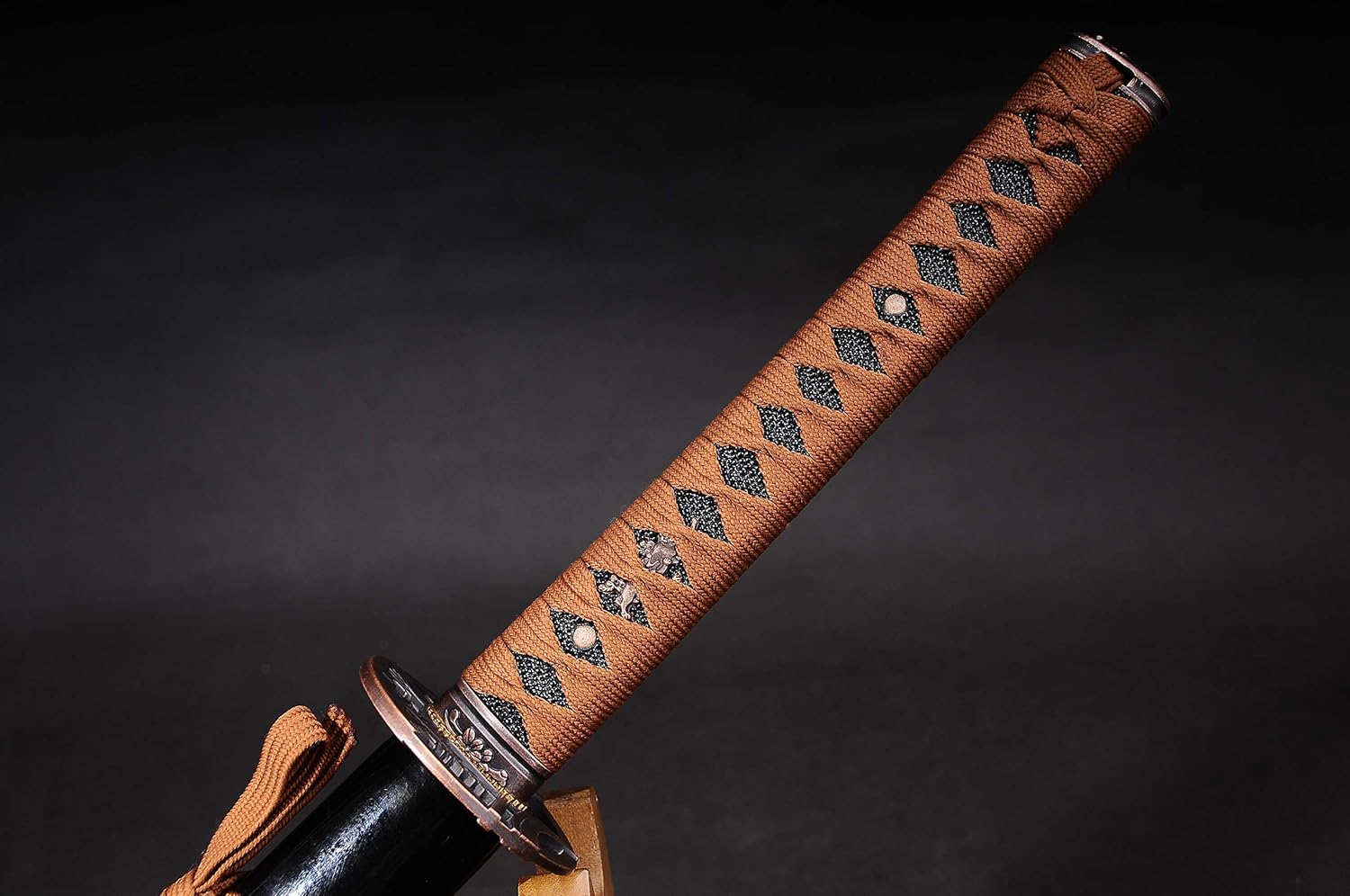 Handmade Full Tang Japanese Katana Folded Steel Real Samurai Sword Katana Sharp Edge