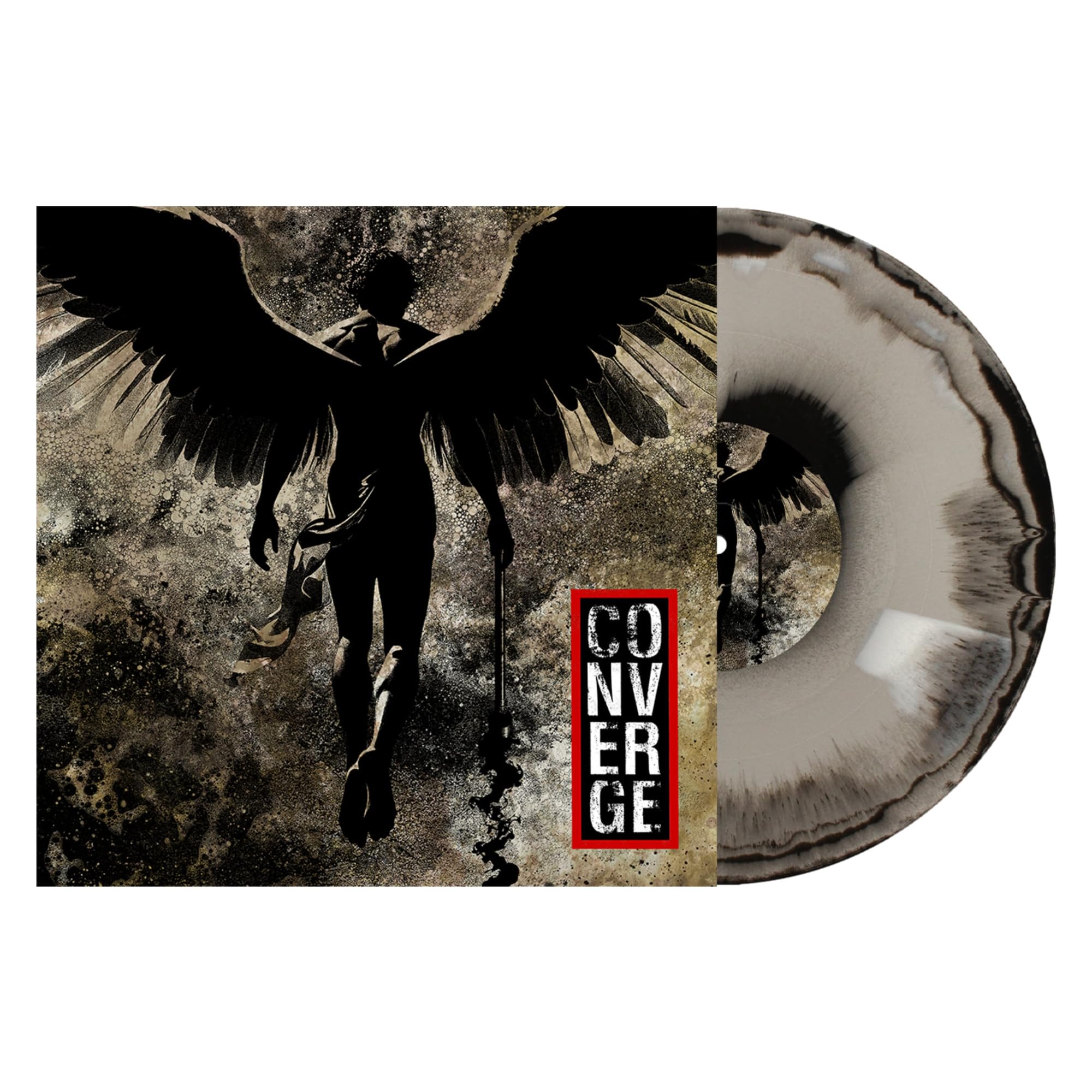 Converge 'Love Is Not Enough' LP Fallen Angel Black Grey Swirl Vinyl NEW SEALED