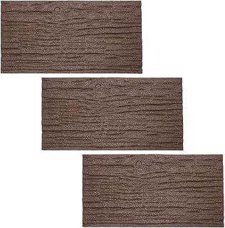 3 Pack Rubber Stepping Stones Outdoor Walkway Garden Recycled Paving Stones Pavers for Walkways