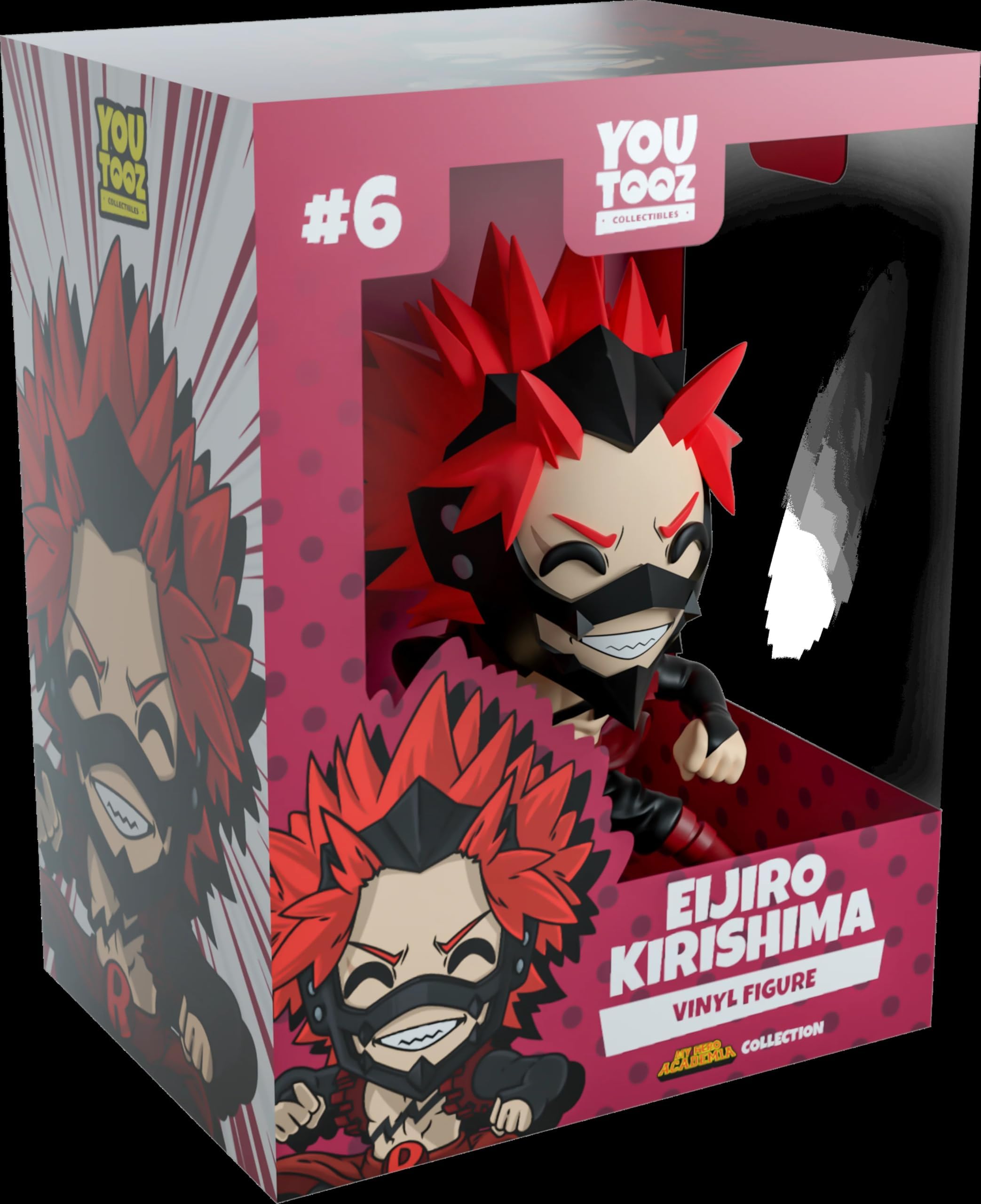 Youtooz My Hero Academia Eijiro Kirishima 4.2" Vinyl Figure, Collectible Eijiro Kirishima from My Hero Academia