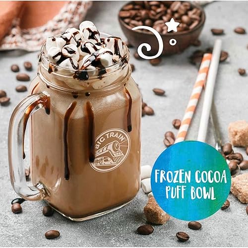 Miniatura 5 de Big Train Mezcla de bebida de crema mezclada 20, chocolate caliente congelado, 3 libras