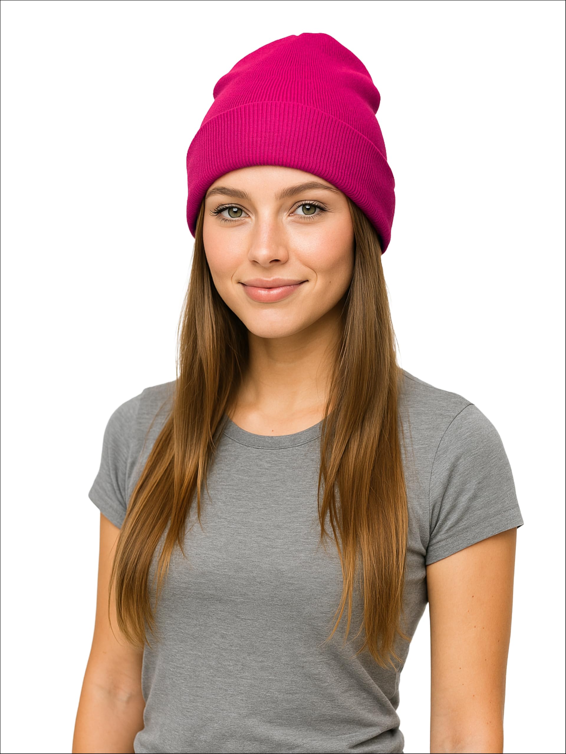 DonDon Berretto Uomo Berretto Donna Beretto Invernale Beanie Design Classico