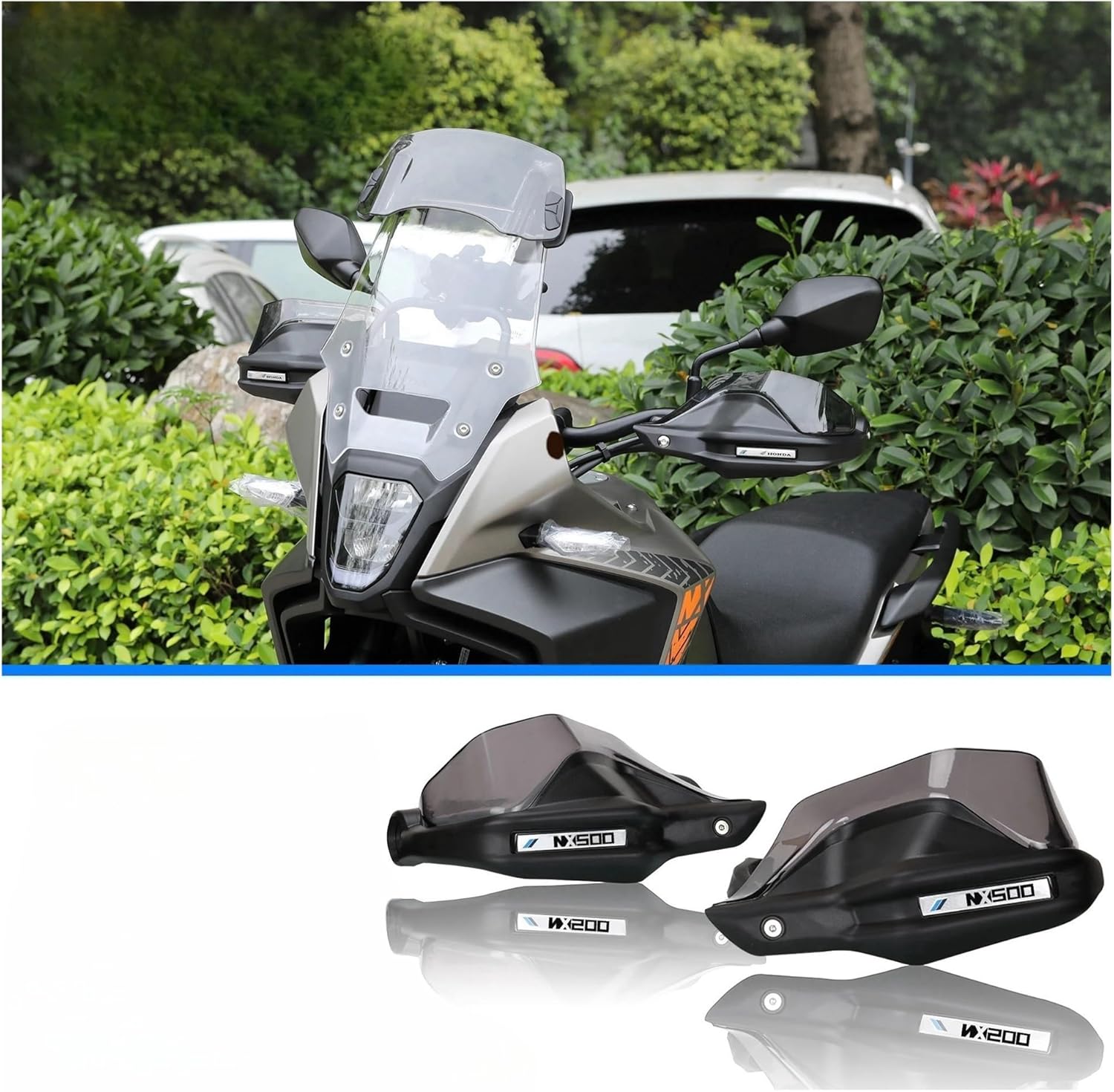 Motorbike Handguard for NX500 NX 500 2023 2024 Dedicated Hand Guard Motorcycle for NX 500 Handguards Handlebar Guards Windshield Guards Shield