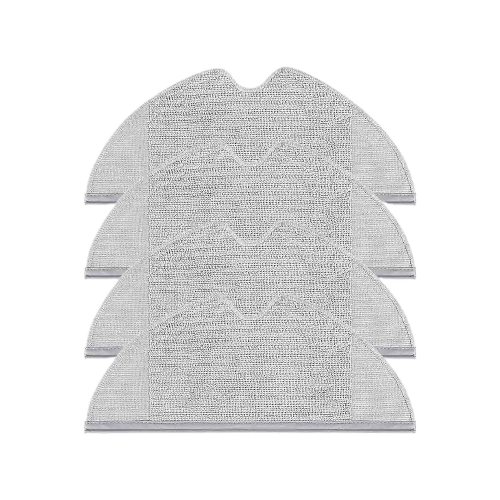 Washable Mop Cloth，Compatible for Xiaomi，Compatible for MIJIA，1C 2C 1T STYTJ01ZHM STYTJ02ZHM Robot Vacuum F9 D9 Wipes Rags Parts(4pcs)