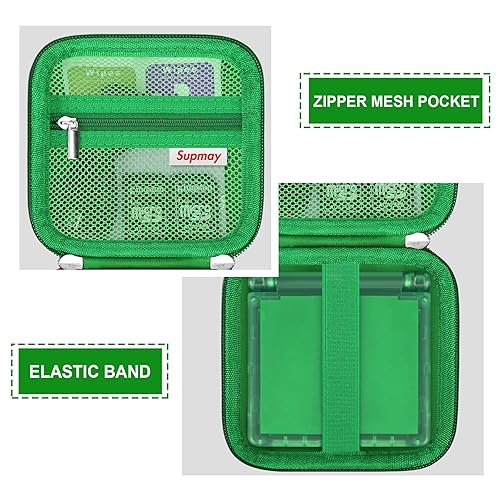 Miniatura 4 de Supmay Hard Carrying Case for RG35XXSP Retro Handheld Game Console, Retro Game Travel Storage Holder with Mesh Bag for SD Card, USB Charging Cable,