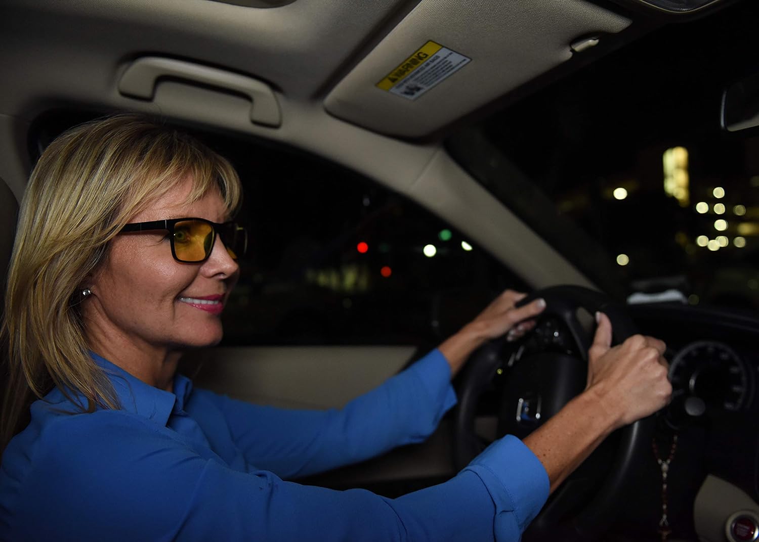 Eagle Eyes 2in1 SOL Magnetic Eyewear Glasses - Polarized Sunglasses for Day and Anti-Reflective Yellow Night Driving Glasses - Image 8