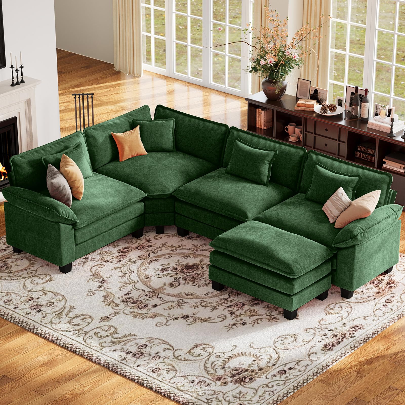 CDCASA 117 Oversized Modular Sectional Sofa
