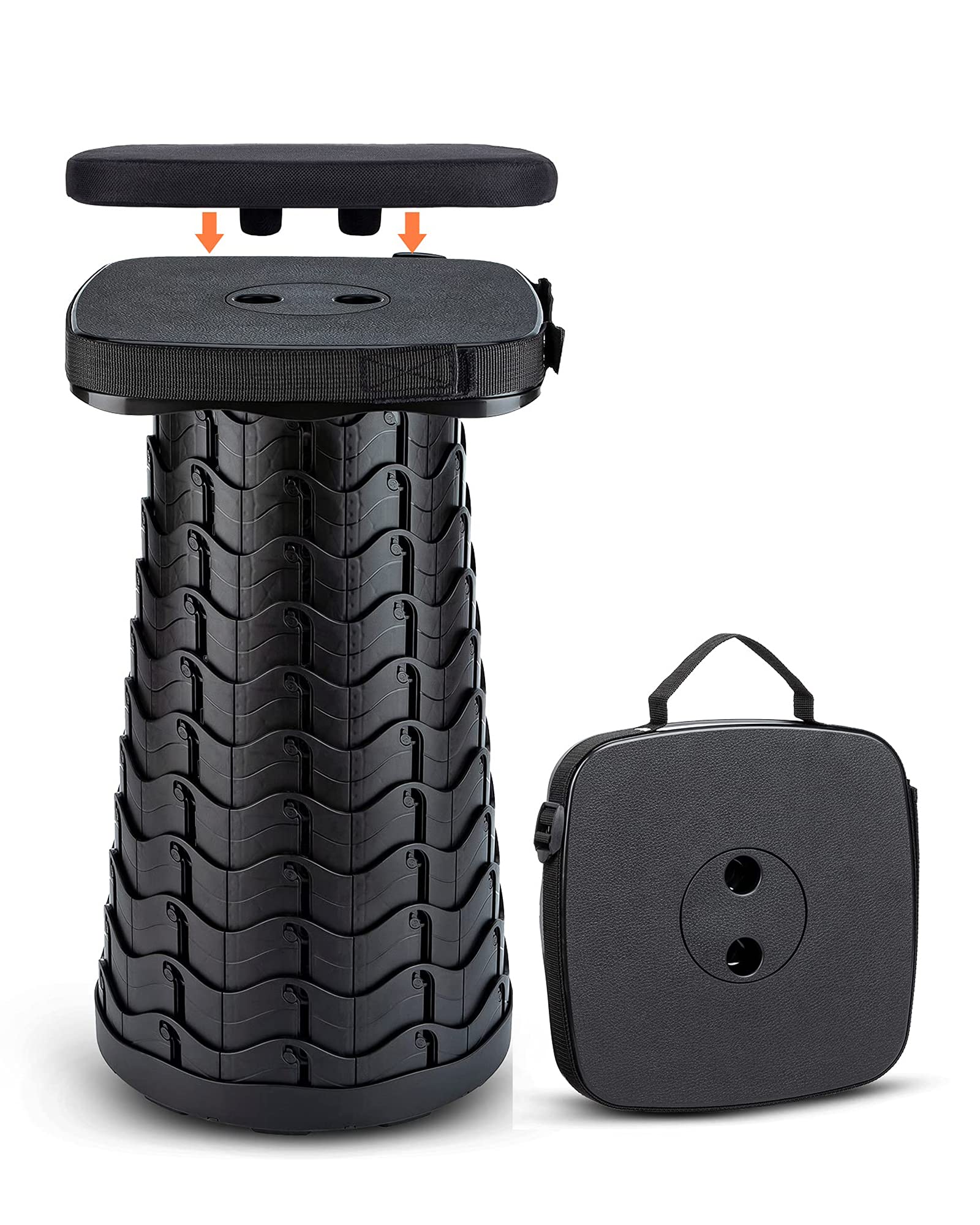 Amazon.co.jp: 折りたたみ椅子 伸縮式アウトドアチェア ドアチェア旅行