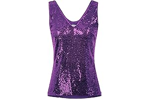 Mermaid Costume for Women Top: Shimmering Sequin Cami