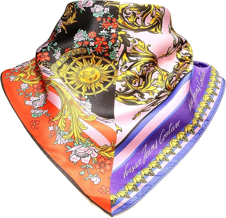 Versace jeans foulard in seta da donna E72HA7H01 EZG073 E982