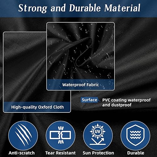 Miniatura 8 de Rypet Cubierta de piscina plegable redonda para perros, cubierta de piscina plegable para mascotas, cubierta de piscina para niños, accesorios de