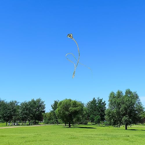 Miniatura 4 de Large Cobra Kite for Adults Kids Boys with Super Long Tail, Extra Easy to Fly, Best Huge Kites for The BeachKite PartyFieldPark, It Will Dominate