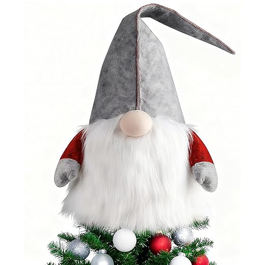 D-FantiX Gnome Christmas Tree Topper