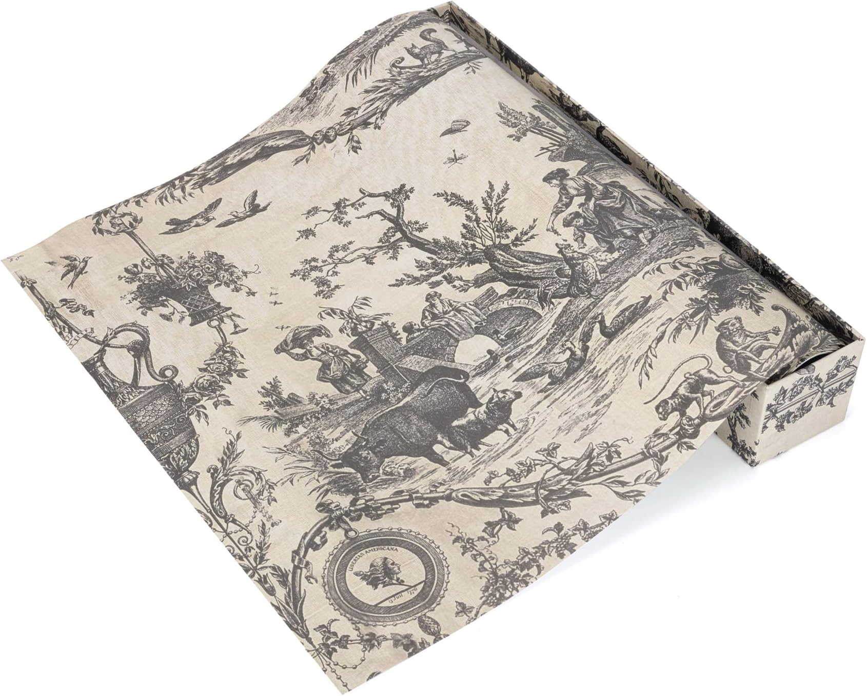 NEOVIVA Light Vanilla Scent 6 Sheets Drawer Liners for Dresser, NonAdhesive Drawer