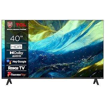 TCL 40RS550K 40-inch Roku TV Full HD HDR, Smart TV