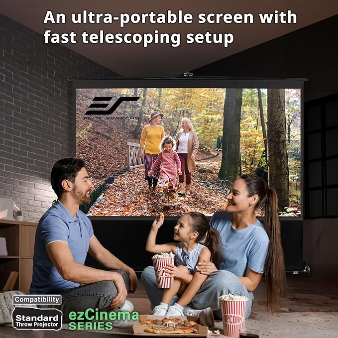 Elite Screens ezCinema Series Pantalla Manual 120 pulgadas 16:9 miniatura 7