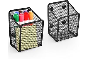 Mesh Magnetic Organizer for Boy's Middle School Locker