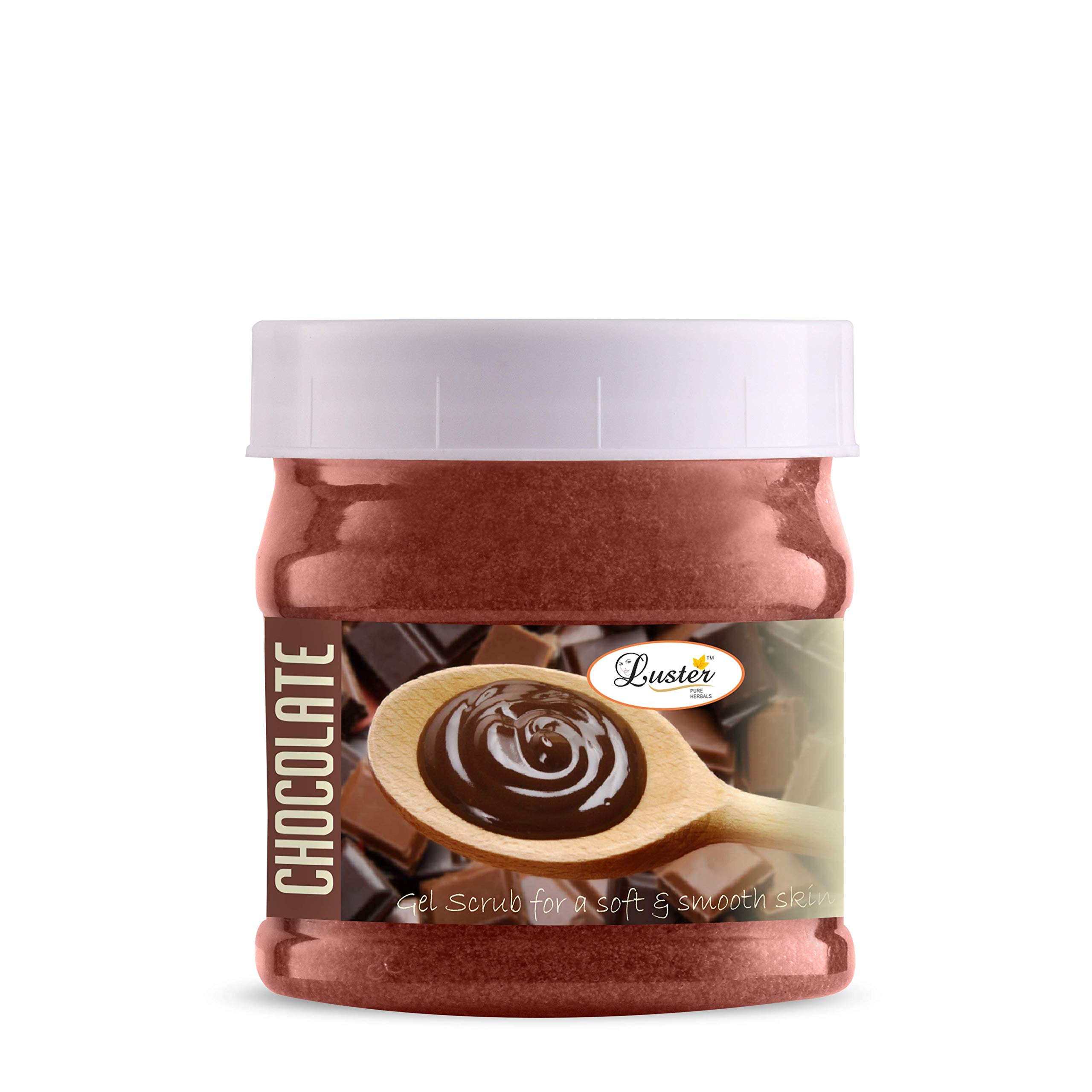 Luster Chocolate Face & Body Gel Scrub | Enriched With Cocoa Extracts | Deep Cleansing Formula | Body Gel Scrub | All Skin Type | Paraben & Sulfate Free - 500 ml-image-6