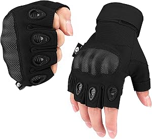 Mossy Oak Fingerless Tactical Gloves