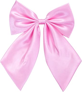 Ladies Girl Bowknot Bow Tie - Adjustable Pre-tied Solid Color Handmade Bowties for Women Costume Accessory
