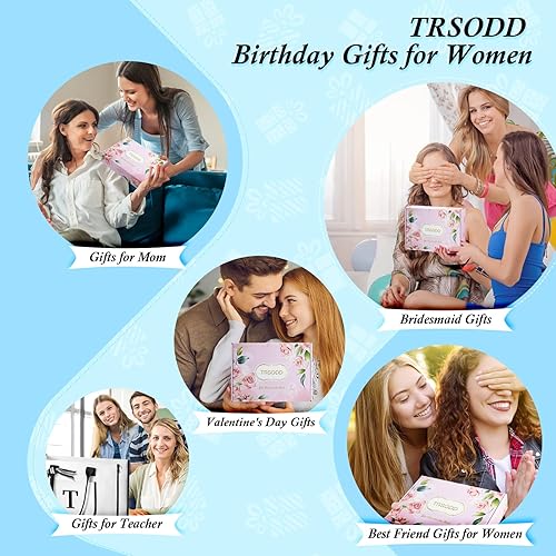 Miniatura 7 de Ini-tial Can-vas - Bolsa de mano para mujer con bolsa de maquillaje, regalo de cumpleaños personalizado para amigos, madre, hermana, dama de honor,