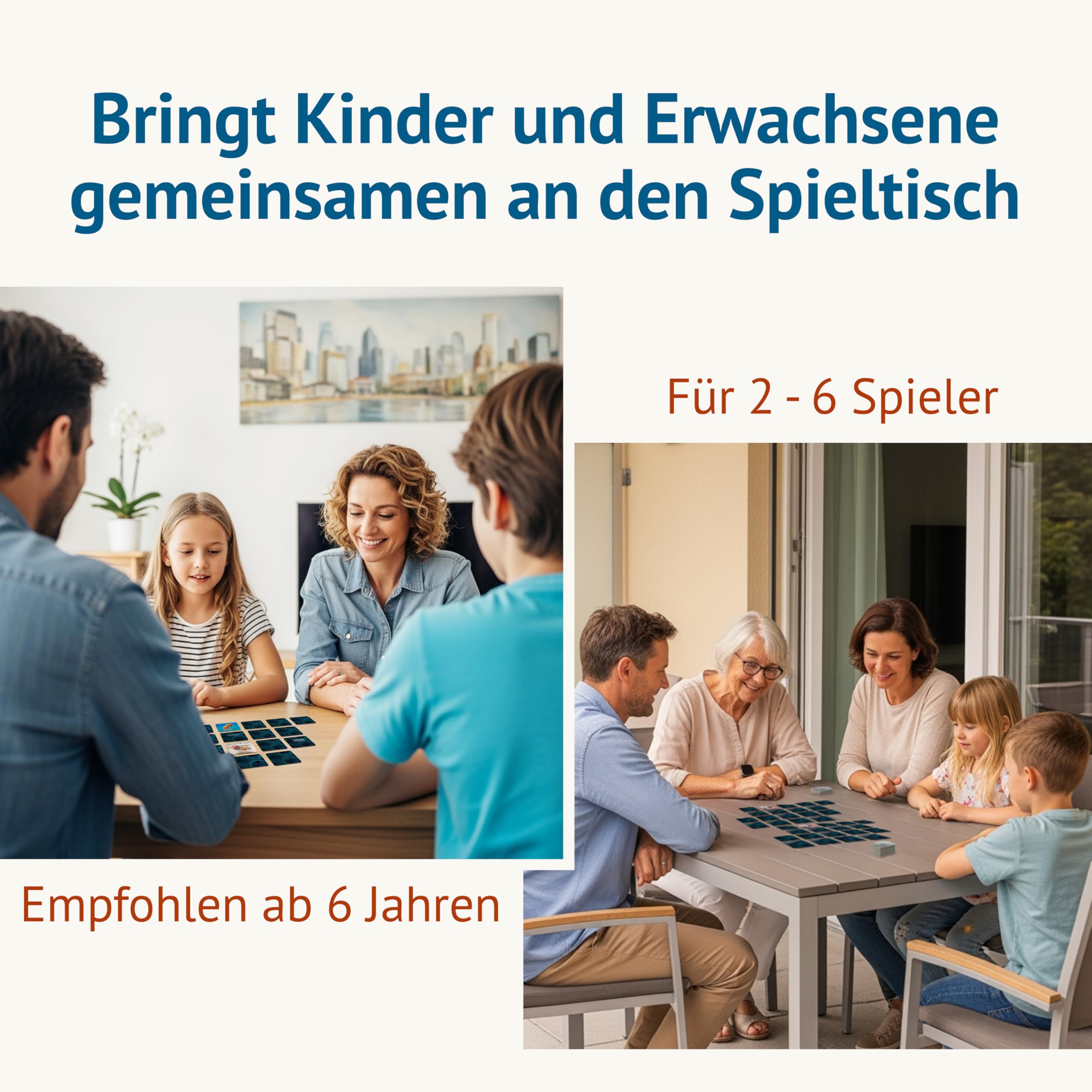 Starnberger Spiele - Farbenprächtig - Memospiel - Kartenspiel für Erwachsene und Kinder ab 6 Jahren - Geschenk für Tierliebhaber