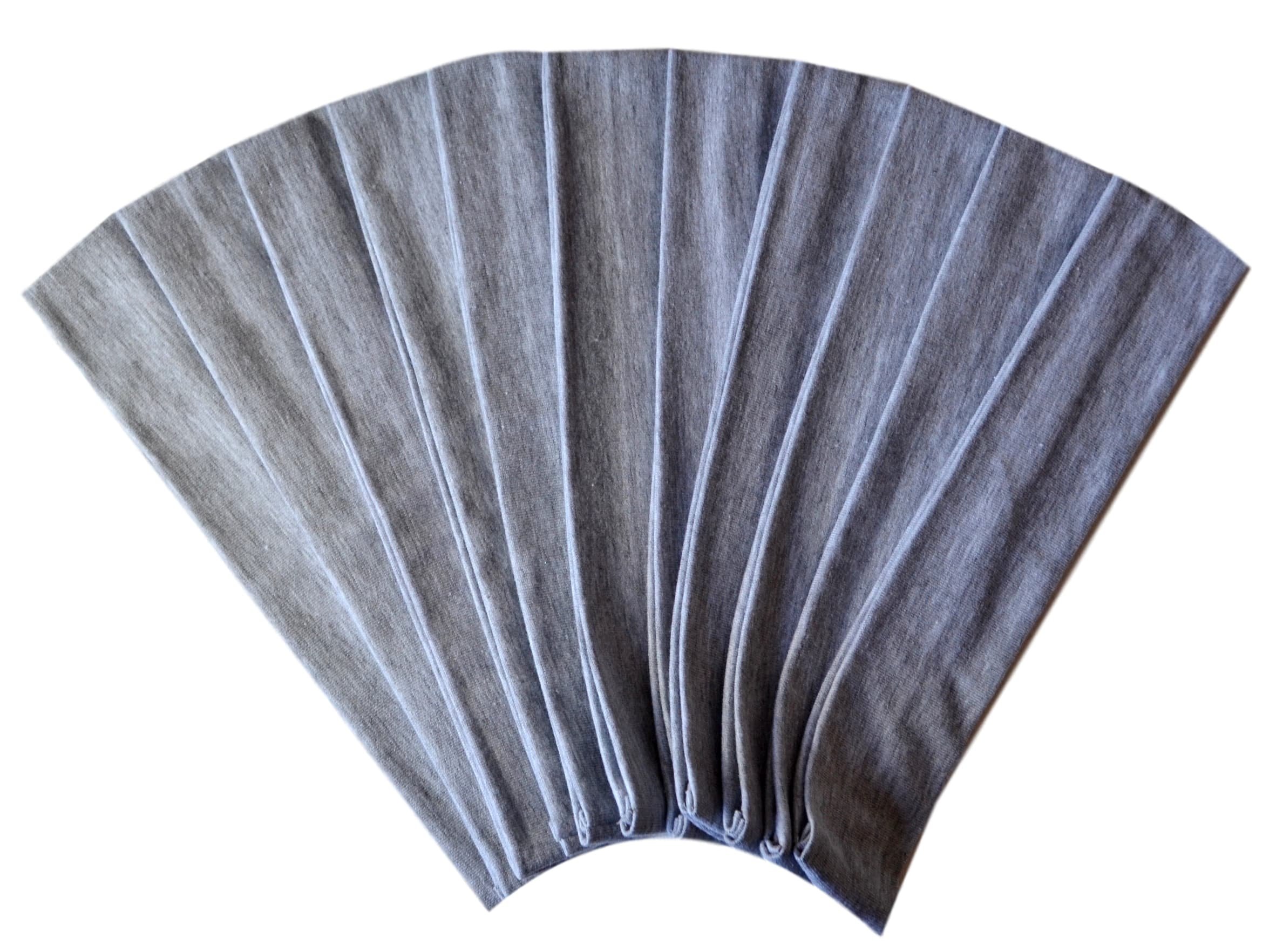 1 Dozen 2 Inch Wide Cotton Headbands Official Funny Girl Designs (Official Funny Girl Light Gray)-image-35