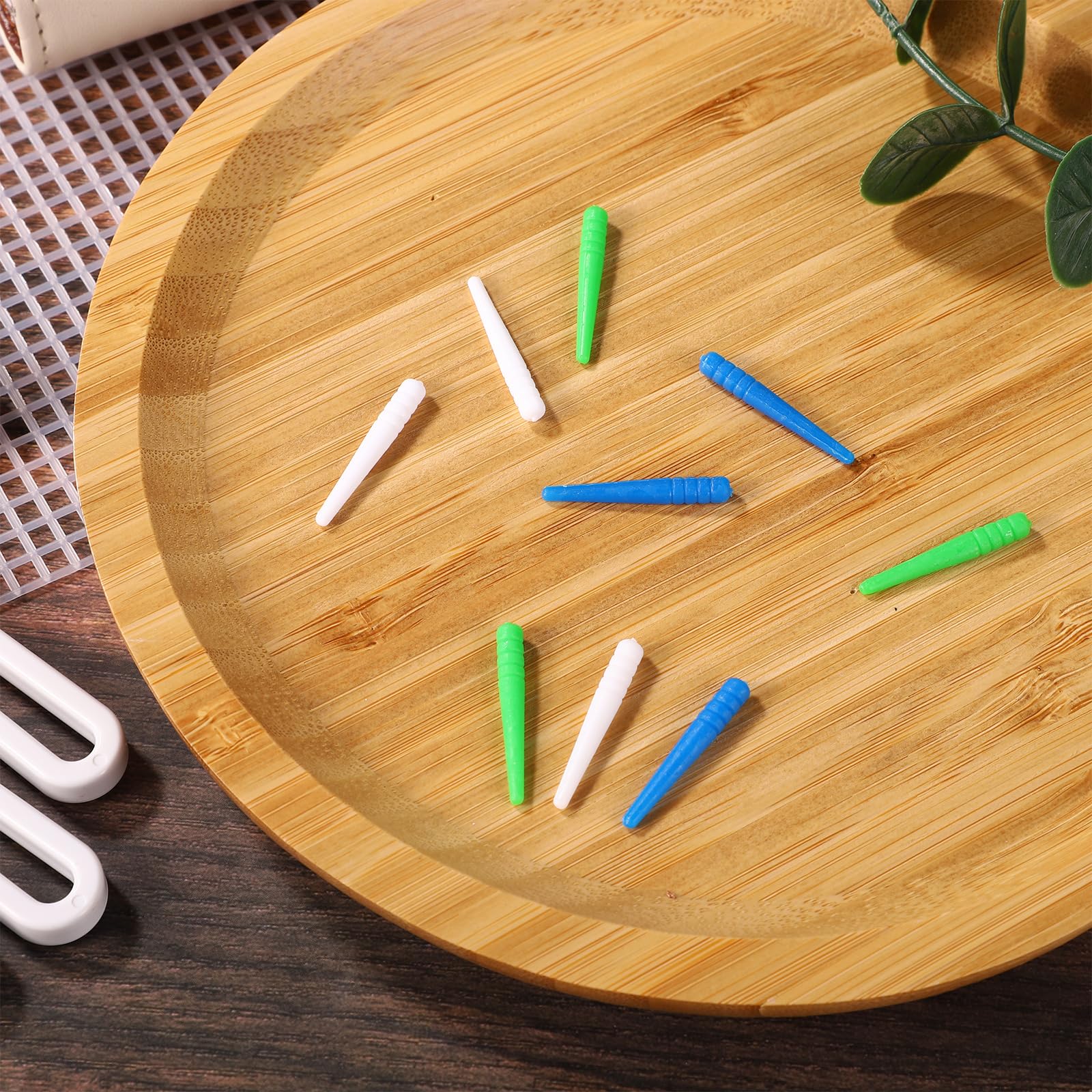 96 Pezzi Pioli Per Cribbage In Ottone - 4 Colori, Affusolati Per Fori 1/8' - 4
