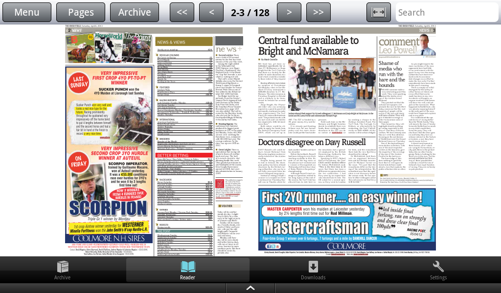 The Irish Field (Kindle Tablet Edition) - App on Amazon Appstore