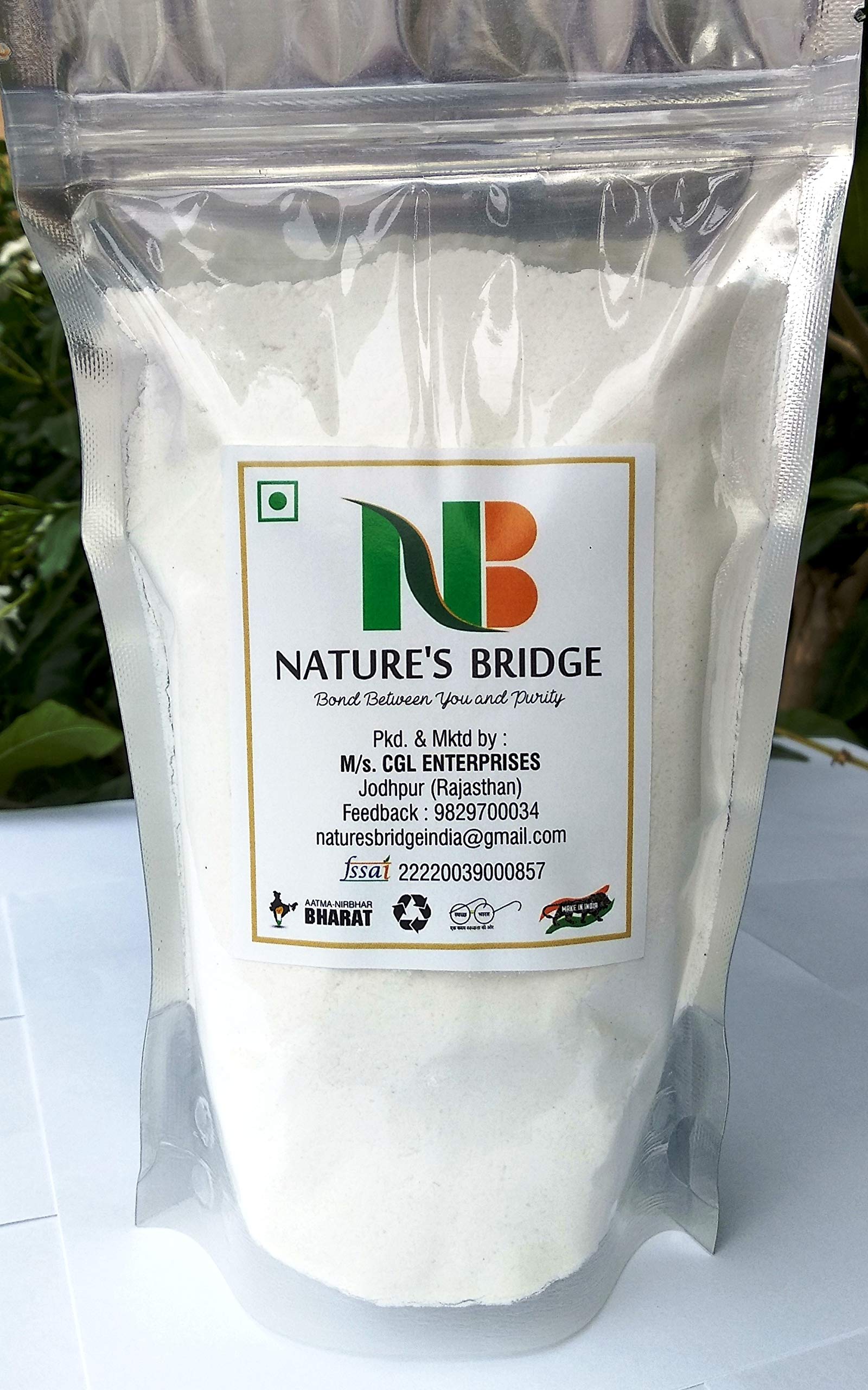 Nature's Bridge Icing Sugar for Cake / Cupcake / Muffins - 400 gm (for Toppings, Decoration & Icing) / Confectioner's Sugar / Sugar