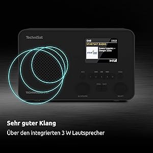 TechniSat TechniRadio 6 IR Portable Analog & digital Black TechniSat TechniRadio 6 IR Portable Analog & digital Black
