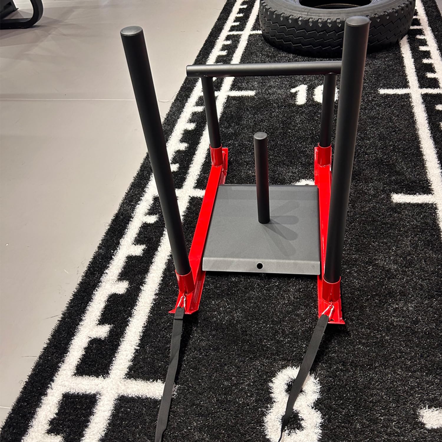 Trineo de Peso para Entrenamiento de Fuerza y Velocidad,Trineo de Entrenamiento de Fuerza de Fitness-Mejora la Velocidad y la Fuerza