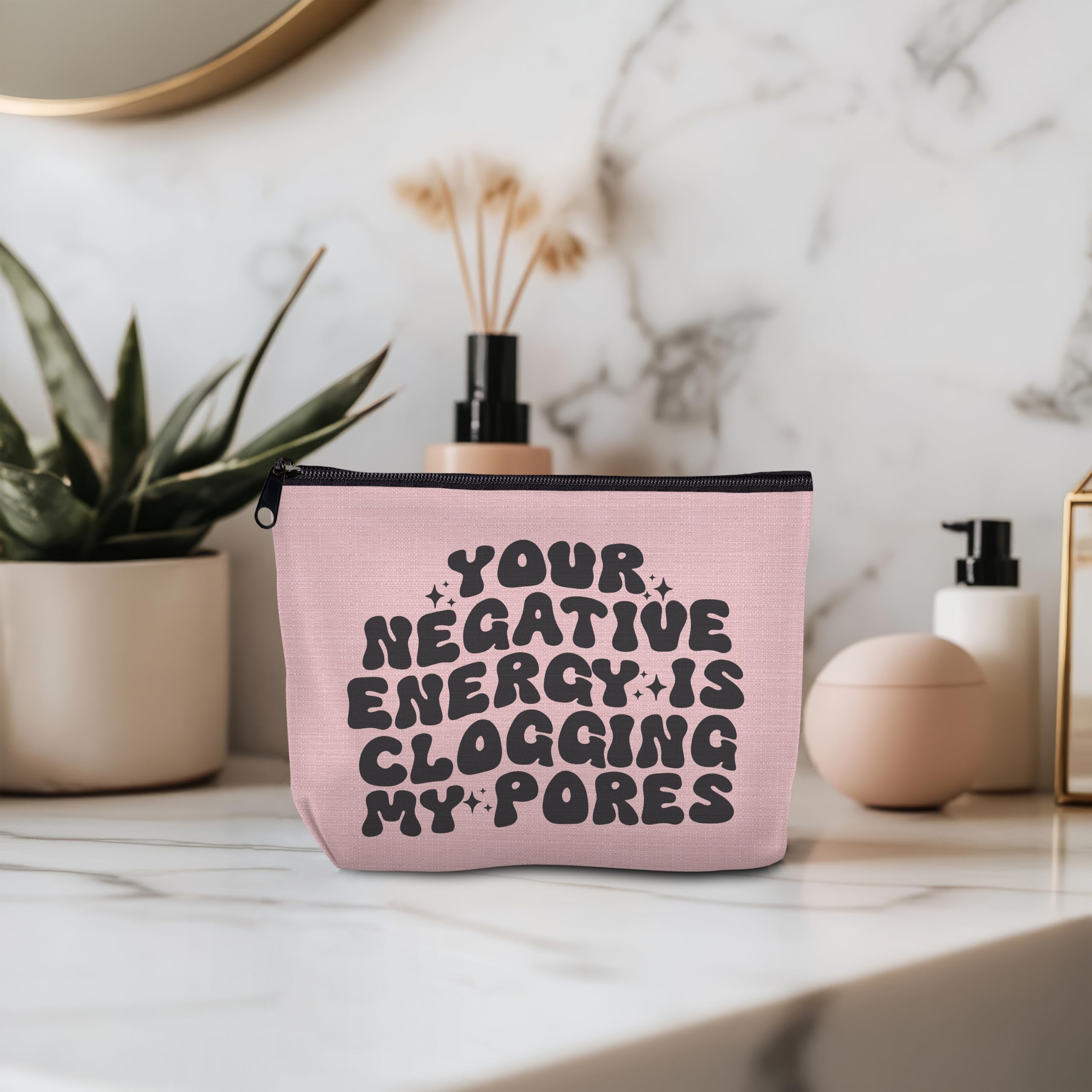 Esthetician Gifts for Women — Skin Care Skin Beauty Therapist Esthetician Makeup Bag Cosmetic Bag Makeup Zipper Pouch