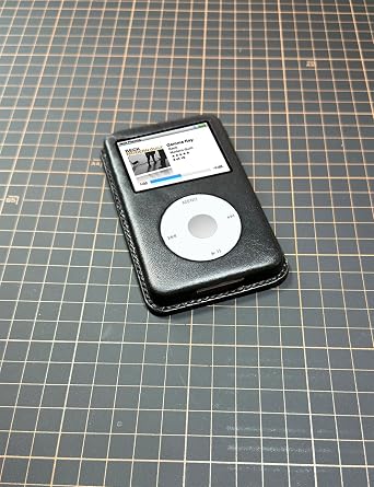 Handmade Leather Protective Cover for iPod Classic 6th & 7th Generation