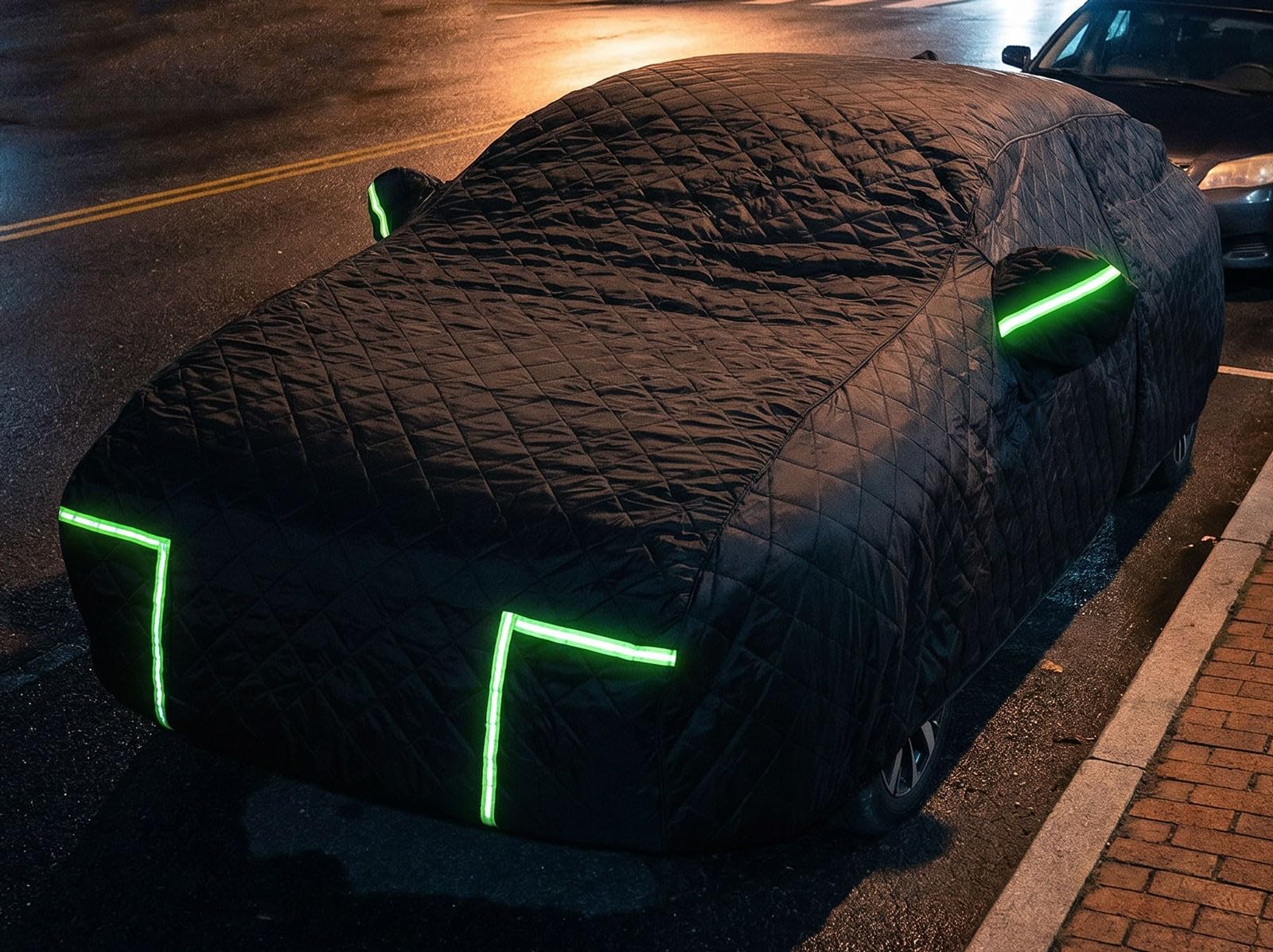 Telo auto antigrandine per fia-t Strada Su Misura Economico,Protezione Tutti i Climi Polvere Sole Pioggia per Auto Compatte e Sedan Uso Quotidiano Città